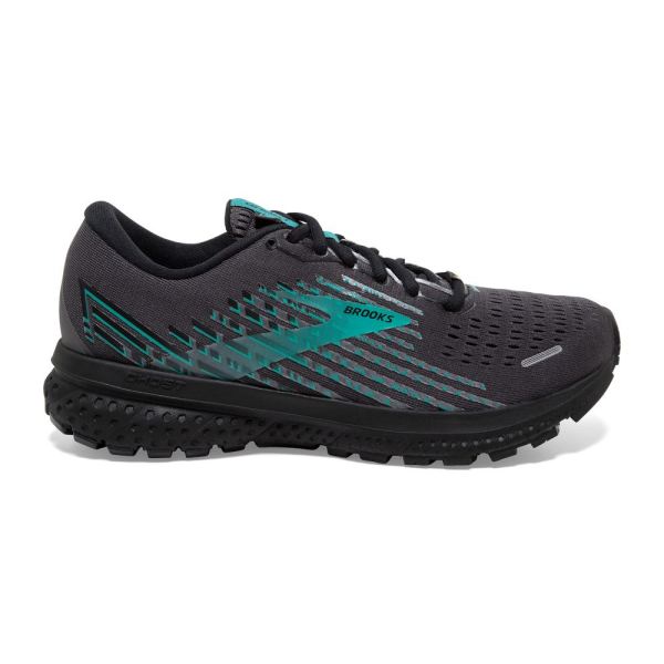 Brooks Ghost 13 GTX Black/Black/Peacock