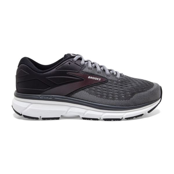 Brooks Dyad 11 Blackened Pearl/Alloy/Red - Click Image to Close