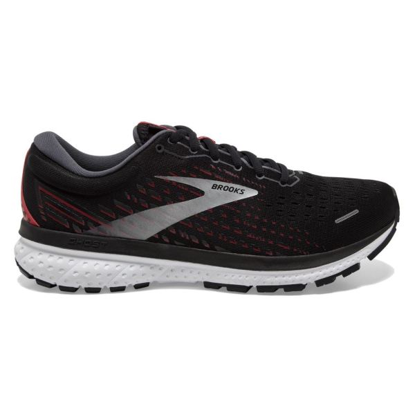 Brooks Ghost 13 Black/Ebony/Tango Red