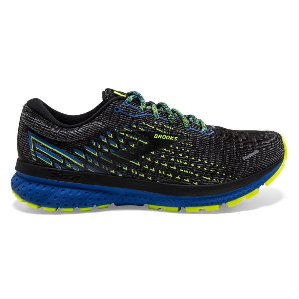 Brooks Ghost 13 Black/Blue/Nightlife - Click Image to Close