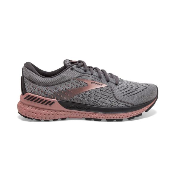 Brooks Adrenaline GTS 21 Grey/Black/Rose Gold