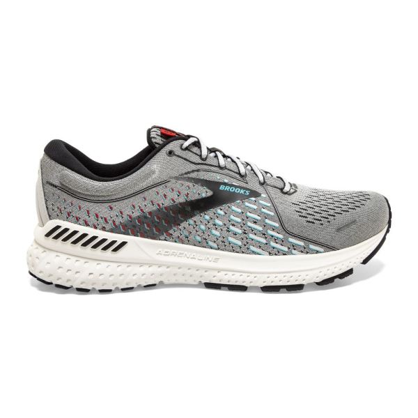 Brooks Adrenaline GTS 21 Jet Stream/Black/Capri - Click Image to Close