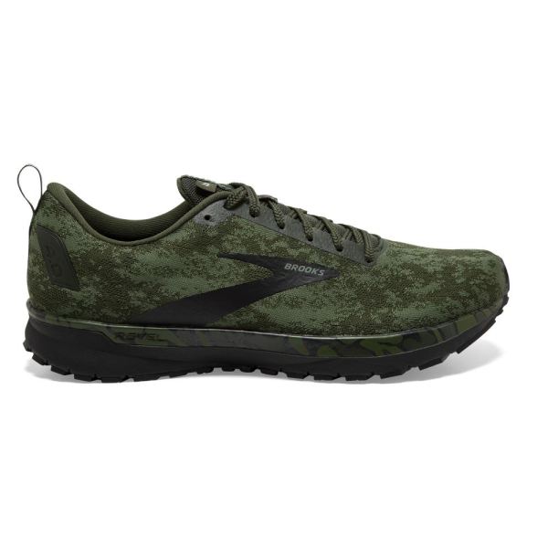 Brooks Revel 4 Bronze Green/Black/Green