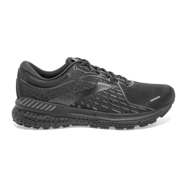 Brooks Adrenaline GTS 21 Black/Black/Ebony - Click Image to Close