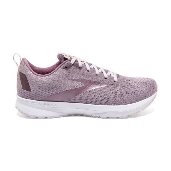 Brooks Revel 4 Almond/Metallic/Primrose - Click Image to Close