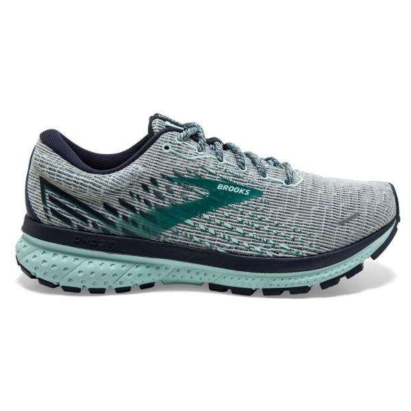 Brooks Ghost 13 Grey/Navy/Parasailing - Click Image to Close