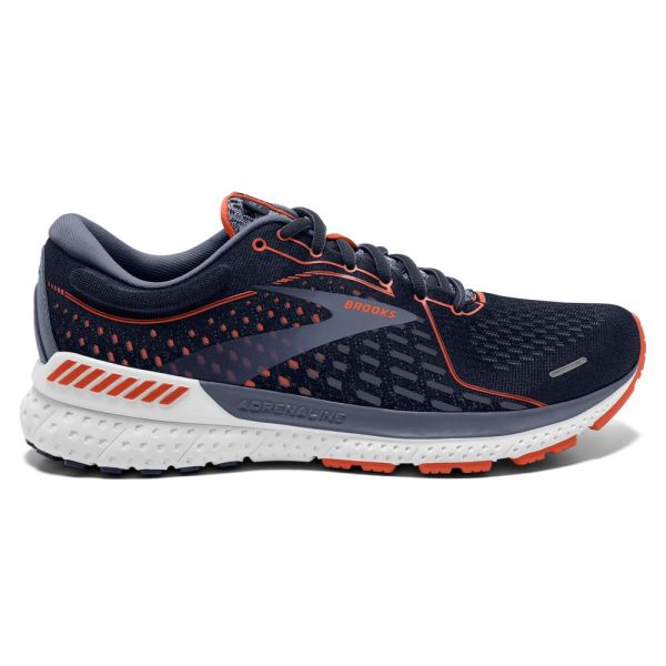 Brooks Adrenaline GTS 21 Navy/Red Clay/Gray - Click Image to Close