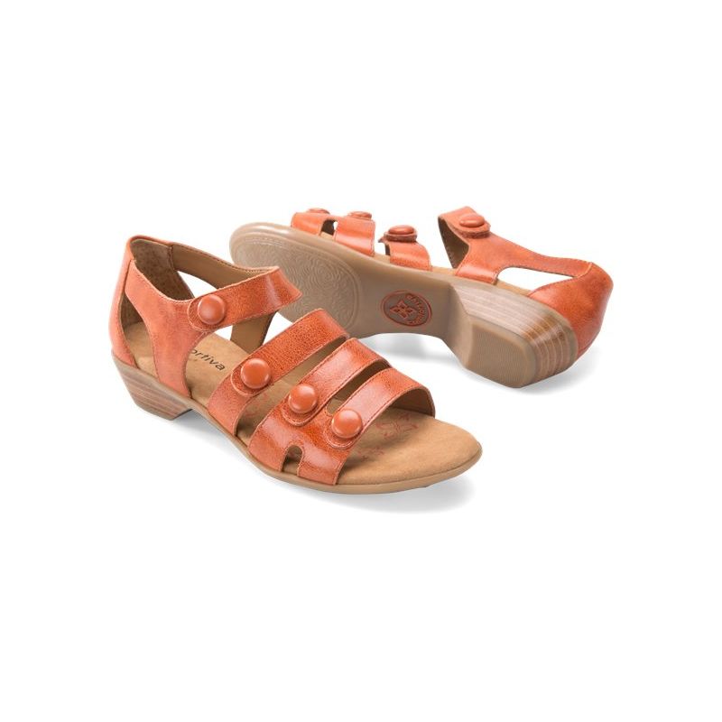 Comfortiva Women's Reading-Poppy Orange