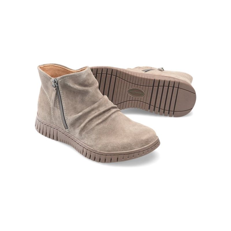 Comfortiva Women's Calla-Taupe Suede