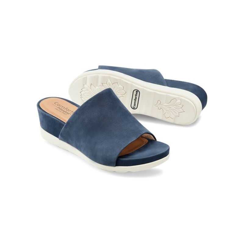 Comfortiva Women's Pax-Navy Suede