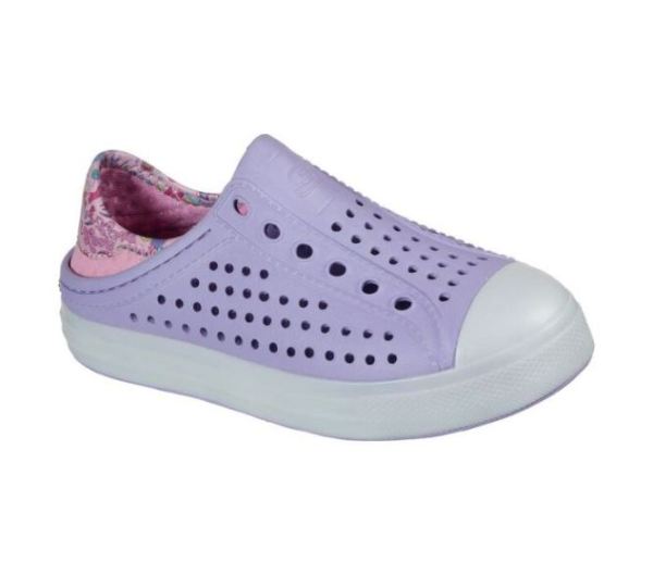 Skechers Girls' Foamies: Guzman Flash - Fancy Free - Click Image to Close