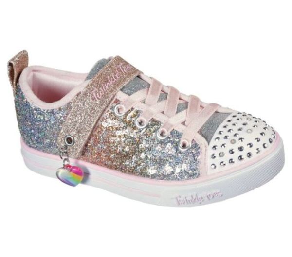 Skechers Girls' Twinkle Toes: Sparkle Lite - Sequins So Bright - Click Image to Close