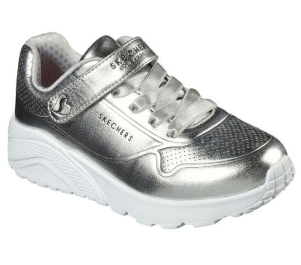 Skechers Girls' Uno Lite - Chrome Steps - Click Image to Close