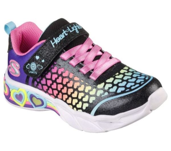 Skechers Girls' Heart Lights: Sweetheart Lights - Lovely Colors - Click Image to Close