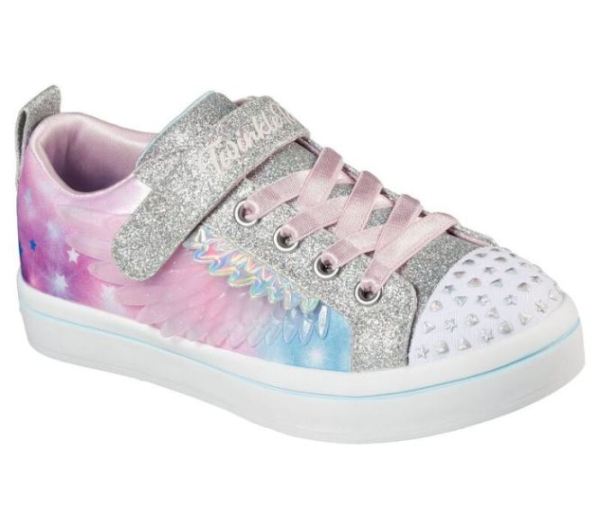 Skechers Girls' Twinkle Toes: Twi-Lites - Unicorn Sky - Click Image to Close