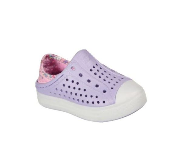 Skechers Girls' Foamies: Guzman Flash - Fancy Free - Click Image to Close