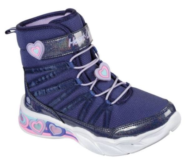 Skechers Girls' S Lights: Sweetheart Lights - Love to Shine - Click Image to Close