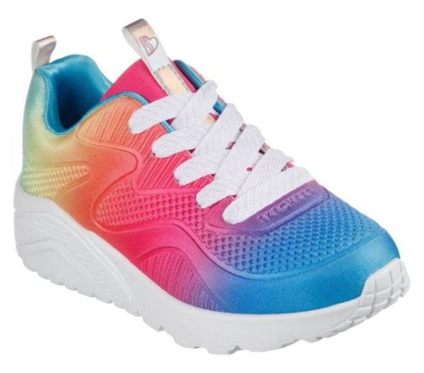 Skechers Girls' Uno Lite - Spectrum Bright - Click Image to Close