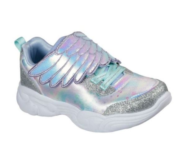 Skechers Girls' Unicorn Storm - Wing Dazzle