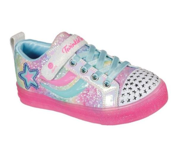 Skechers Girls' Twinkle Toes: Shuffle Brights - Shooting Stars - Click Image to Close