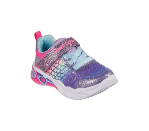 Skechers Girls' Heart Lights: Sweetheart Lights - Lovely Colors - Click Image to Close