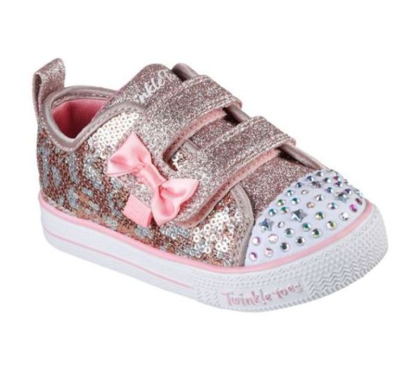 Skechers Girls' Twinkle Toes: Shuffle Lite - Sequins 'N Shine - Click Image to Close