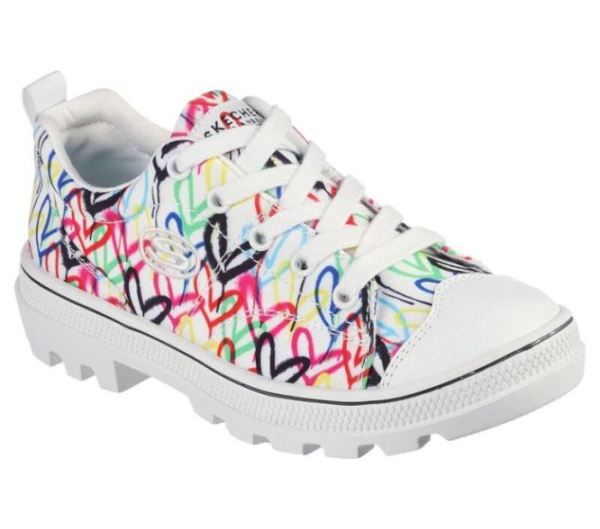 Skechers Girls' Skechers x JGoldcrown: Roadies - Hashtag Love - Click Image to Close