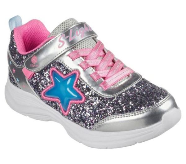 Skechers Girls' S Lights: Glimmer Kicks - Starlet Shine - Click Image to Close