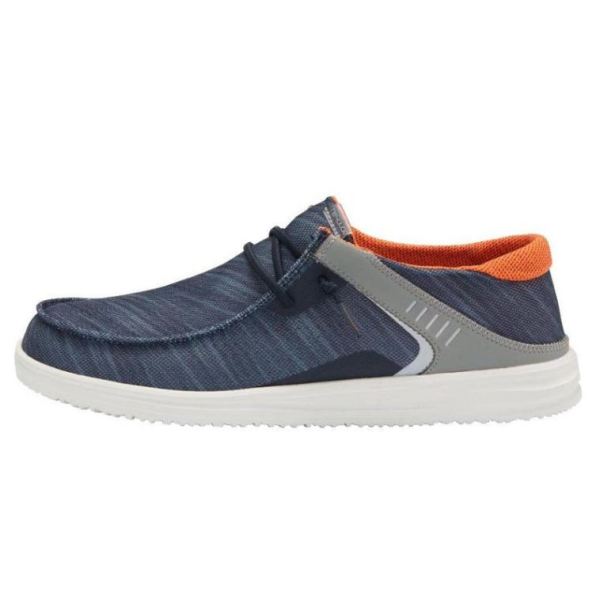 Men's Hey Dude Shoes Wally Frontier Deep Sea