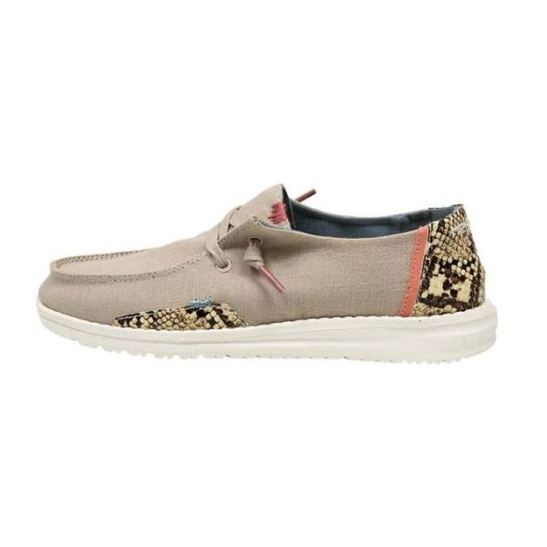 Women's Hey Dude Shoes Wendy Snake Coffee