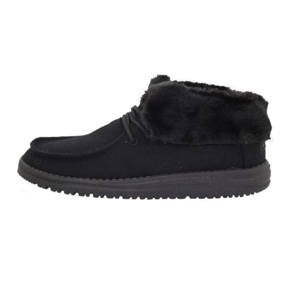 Women's Hey Dude Shoes Britt Total Black