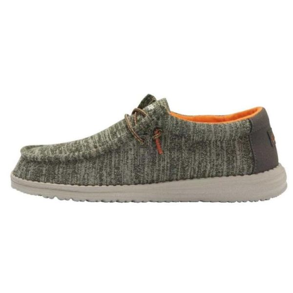 Boys Hey Dude Shoes Wally Youth Stretch Sage