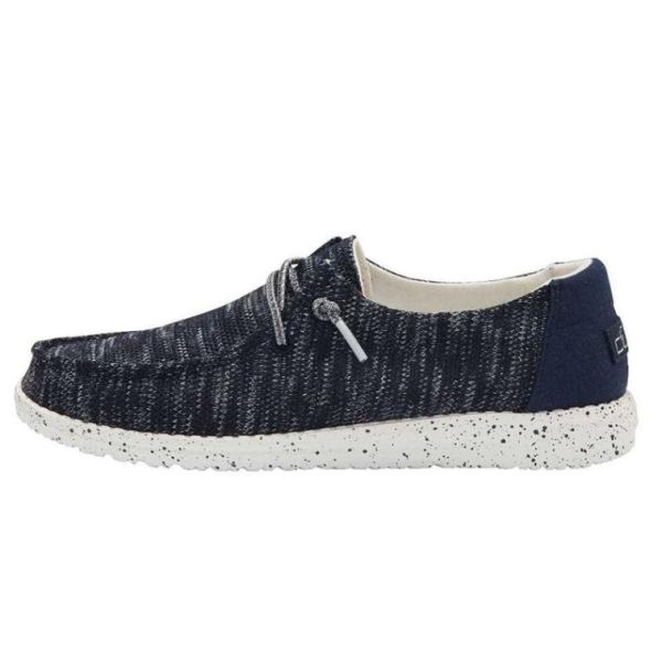 Women's Hey Dude Shoes Wendy Sox Classic Navy