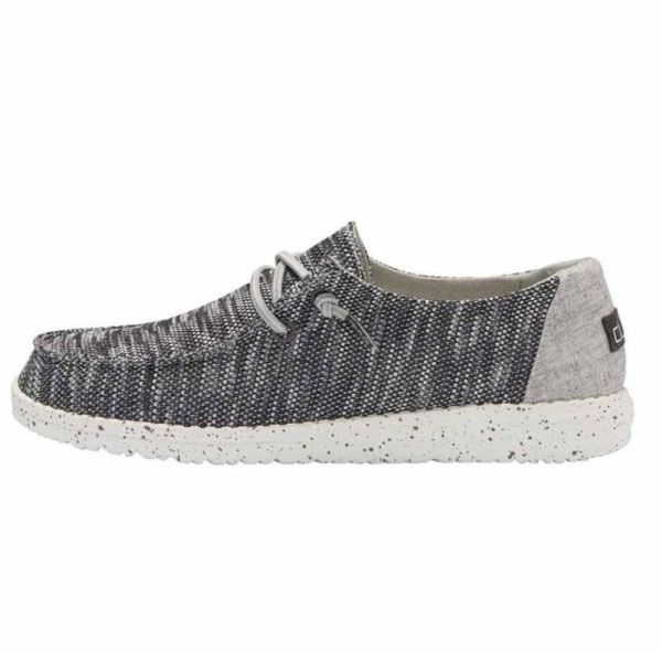 Women's Hey Dude Shoes Wendy Sox Dark Grey