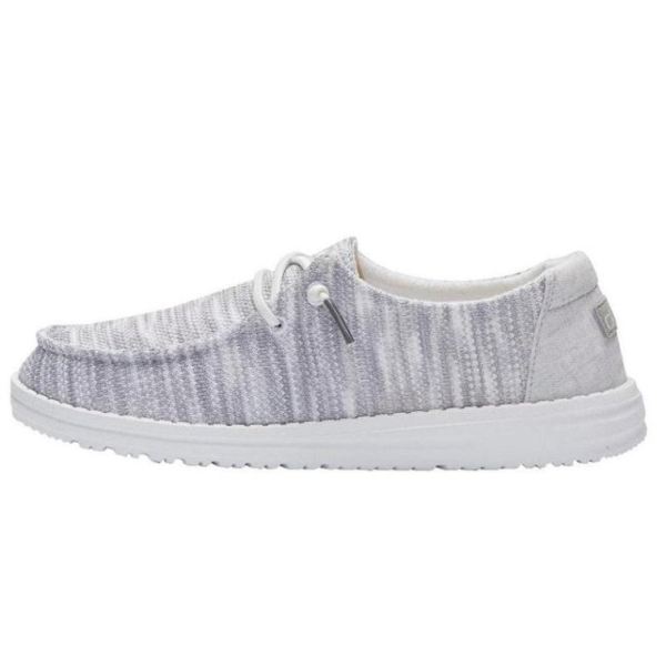 Women's Hey Dude Shoes Wendy Sox Glacier Grey