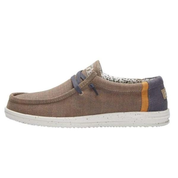 Hey Dude Shoes Men's Wally Free Natural Natural Beige