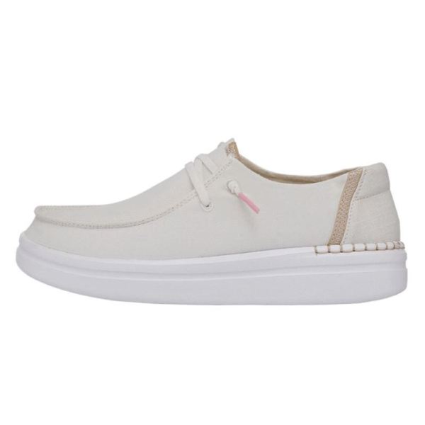 Hey Dude Shoes Women's Wendy Rise Spark White