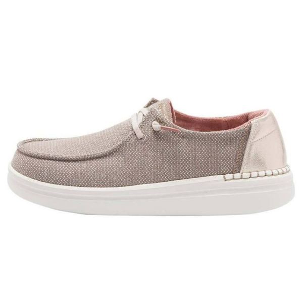 Women's Hey Dude Shoes Wendy Rise Warm Tan