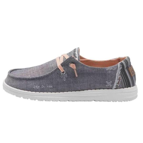 Women's Hey Dude Shoes Wendy Boho Grey