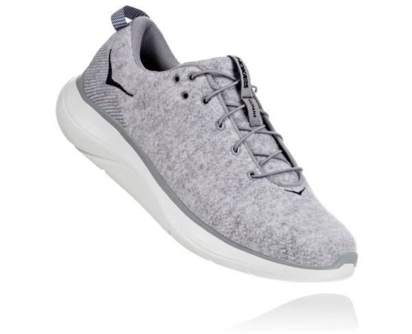 HOKA ONE ONE Hupana Flow Wool for Men Lunar Rock / Drizzle