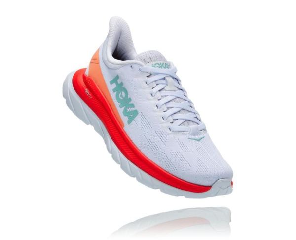 Mach 4 Running Shoe White / Fiesta - Click Image to Close