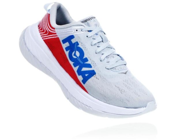 HOKA ONE ONE Carbon X for Women Plein Air / Poppy Red - Click Image to Close