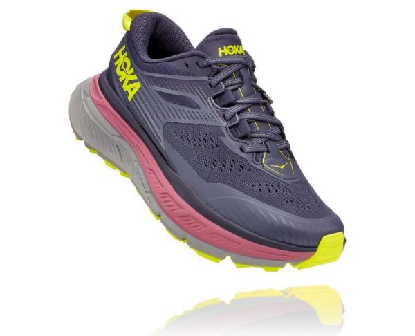 HOKA ONE ONE Stinson Atr 6 for Women Deep Well / Evening Primrose - Click Image to Close