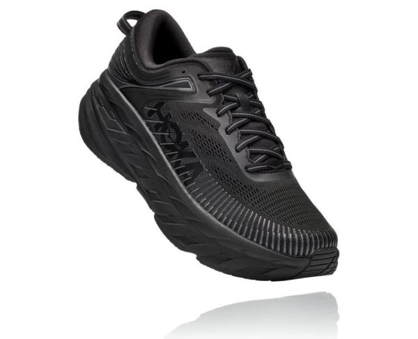 HOKA ONE ONE Bondi 7 for Men Black / Black