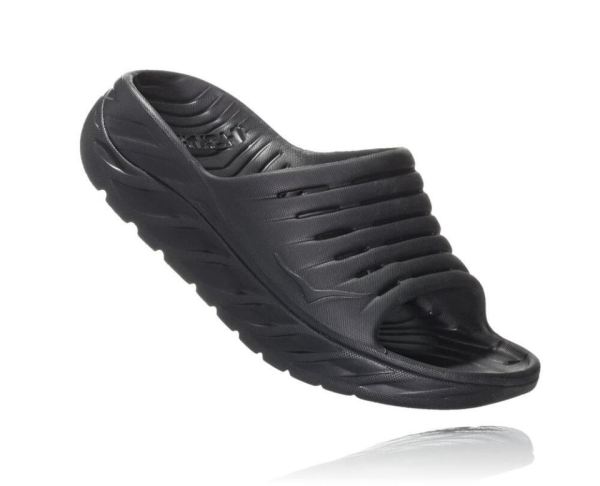 Women's ORA Recovery Slide 2 Black / Black - Click Image to Close