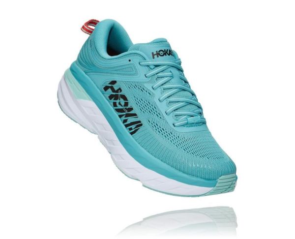 HOKA ONE ONE Bondi 7 for Men Aquarelle / Eggshell Blue