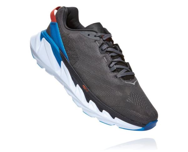 HOKA ONE ONE Elevon 2 for Men Dark Shadow / Imperial Blue - Click Image to Close