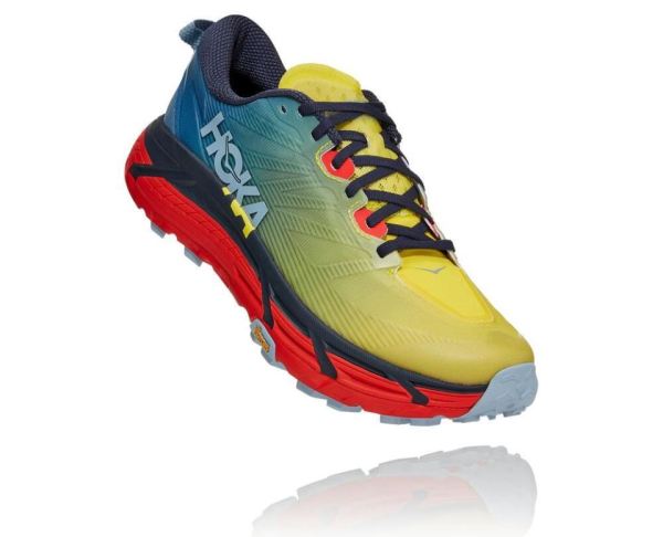 HOKA ONE ONE Mafate Speed 3 for Men Provincial Blue / Fiesta