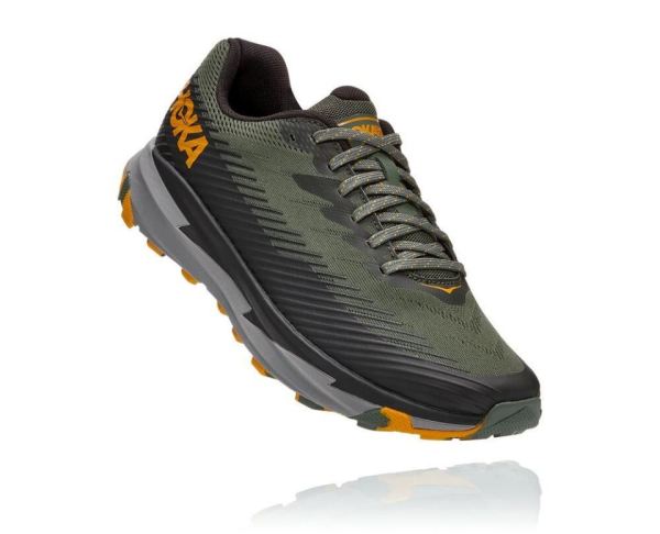 HOKA ONE ONE Torrent 2 for Men Thyme / Golden Yellow