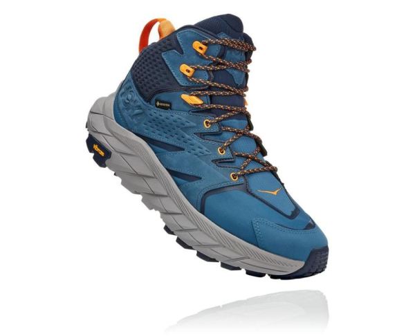 HOKA ONE ONE Anacapa Mid GORE-TEX for Women Real Teal / Outer Space - Click Image to Close